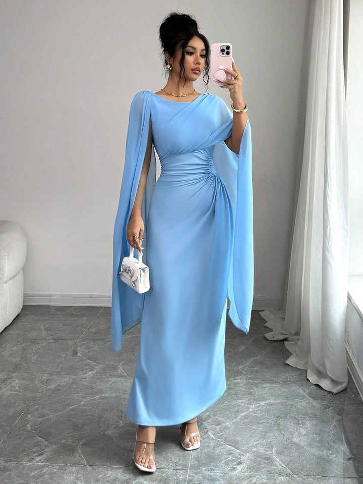 Rochie maxi SHEIN, albastru