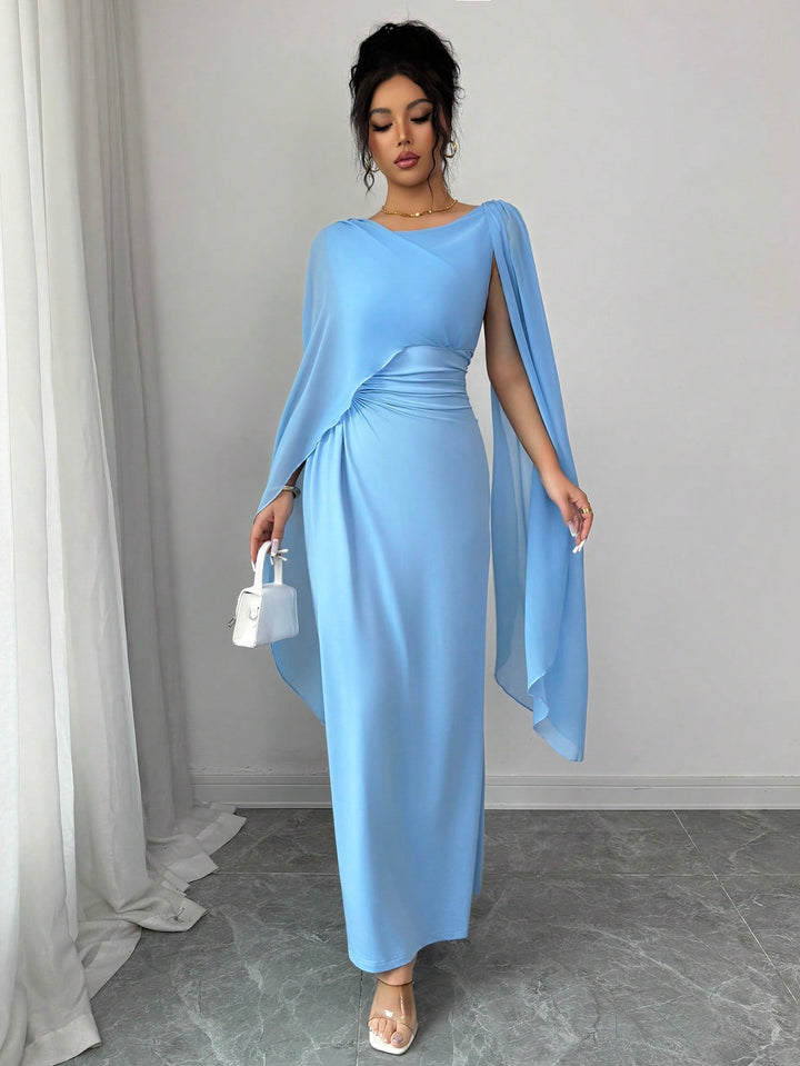 Rochie maxi SHEIN, albastru