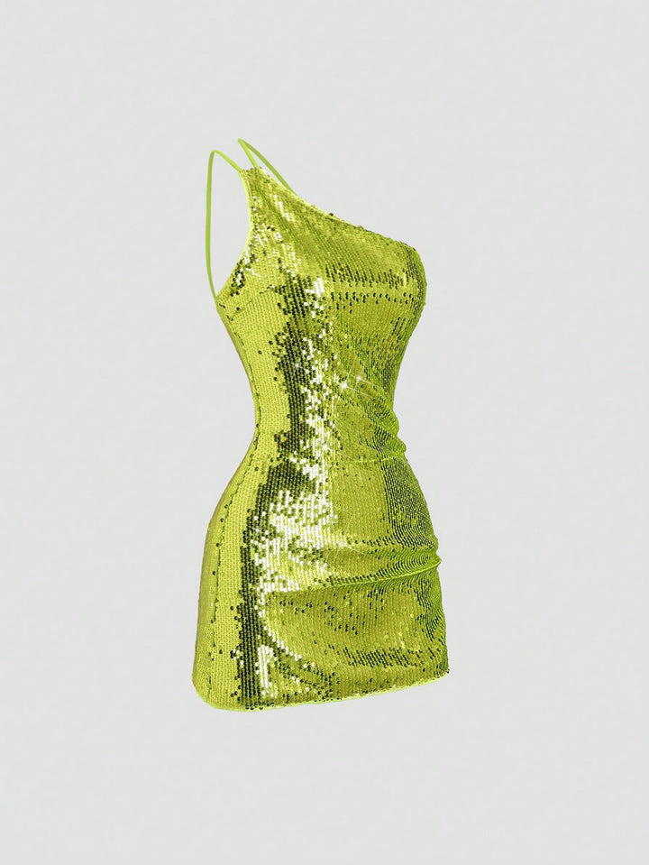 Rochie scurtă SHEIN, verde