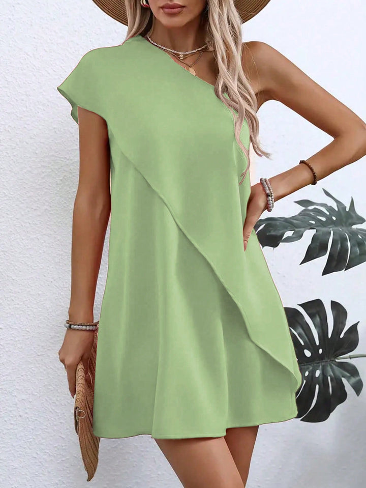 Rochie midi SHEIN, verde