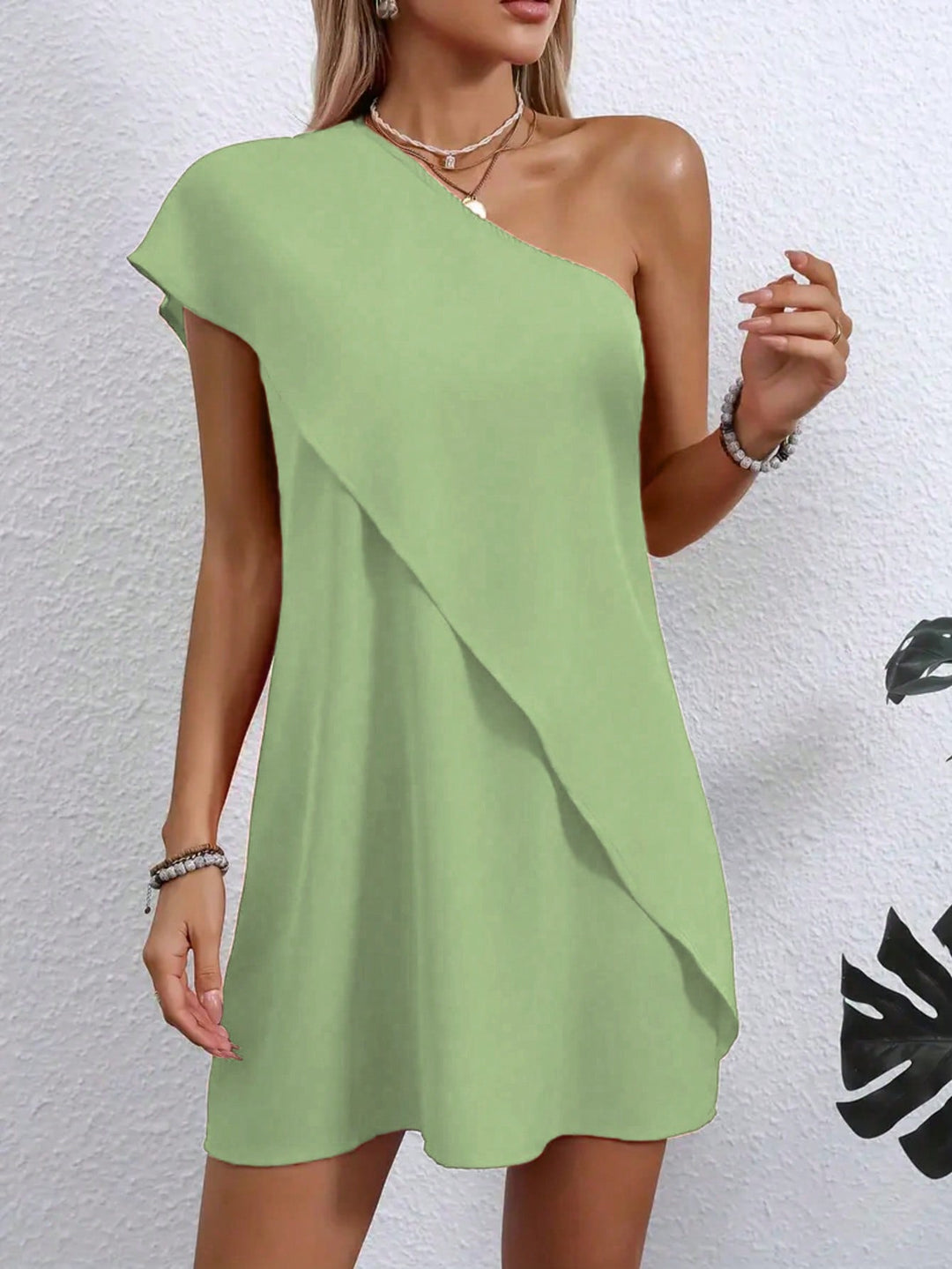 Rochie midi SHEIN, verde