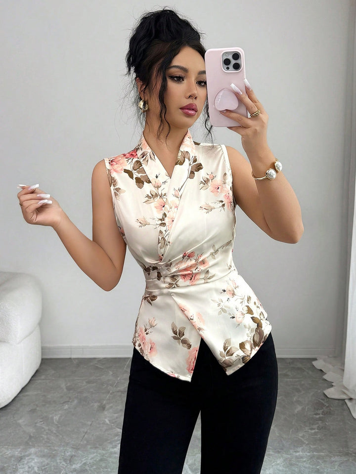 Cămașă elegante SHEIN, mix culori