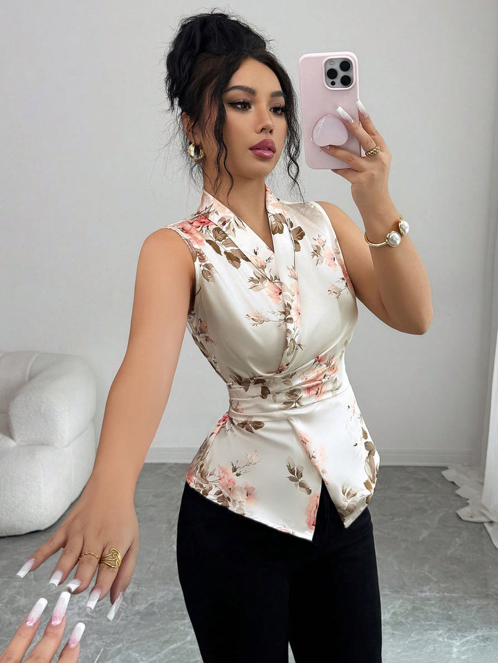 Cămașă elegante SHEIN, mix culori