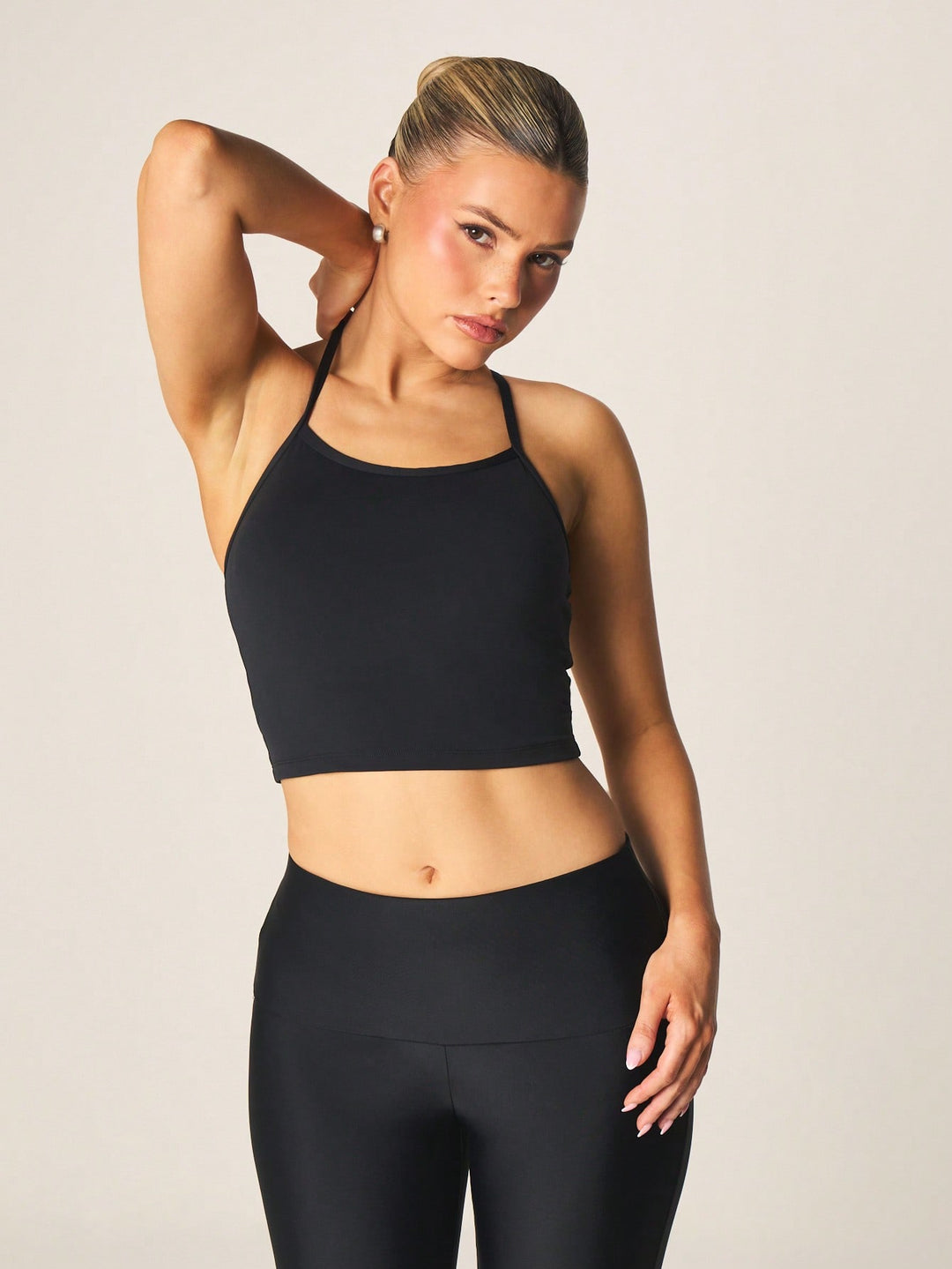 Top SHEIN, negru