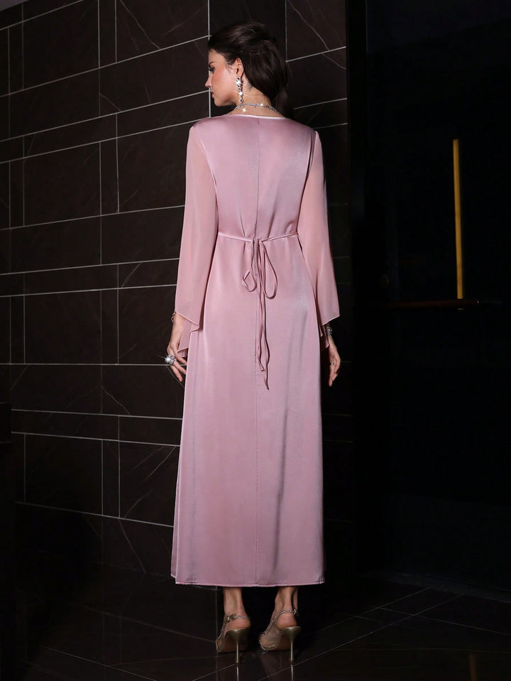 Rochie maxi SHEIN, roz