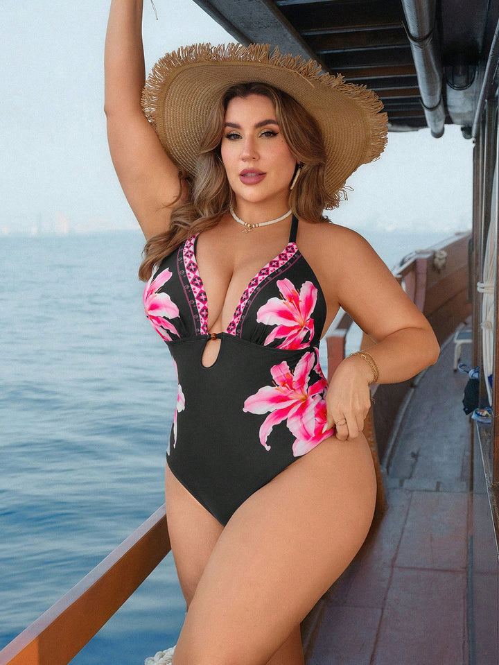 Costum de baie SHEIN, negru