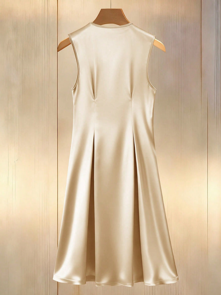 Rochie scurtă SHEIN, auriu