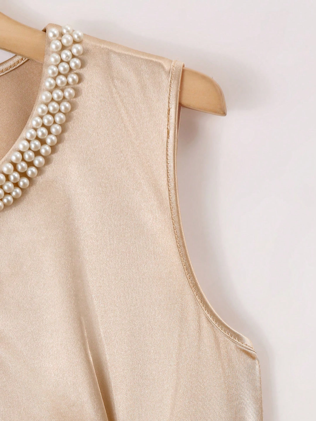 Rochie scurtă SHEIN, auriu