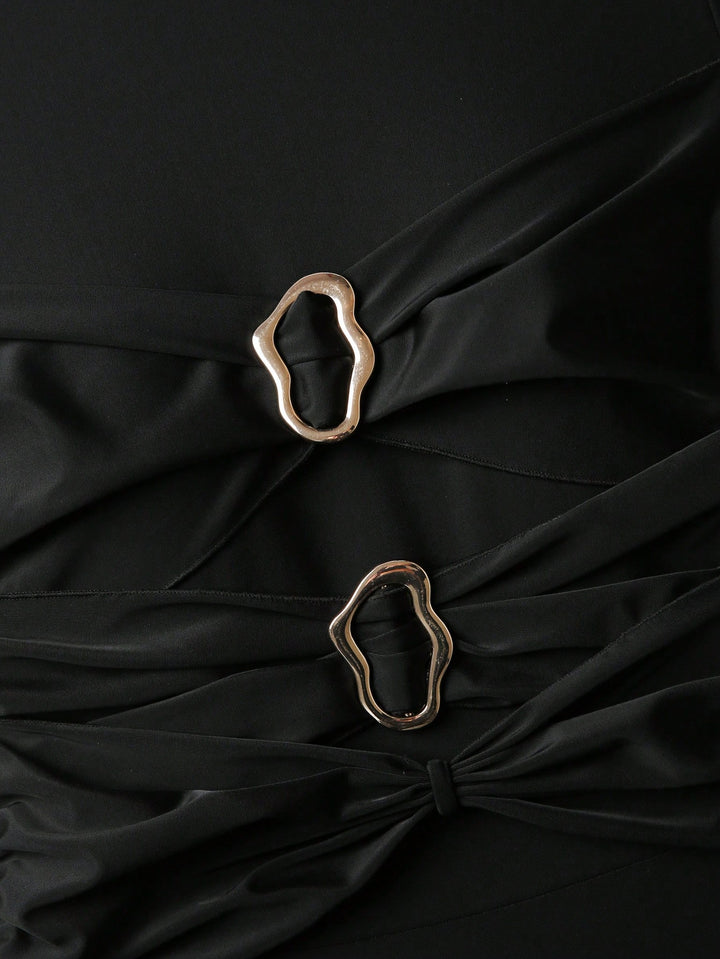 Costum de baie SHEIN, negru
