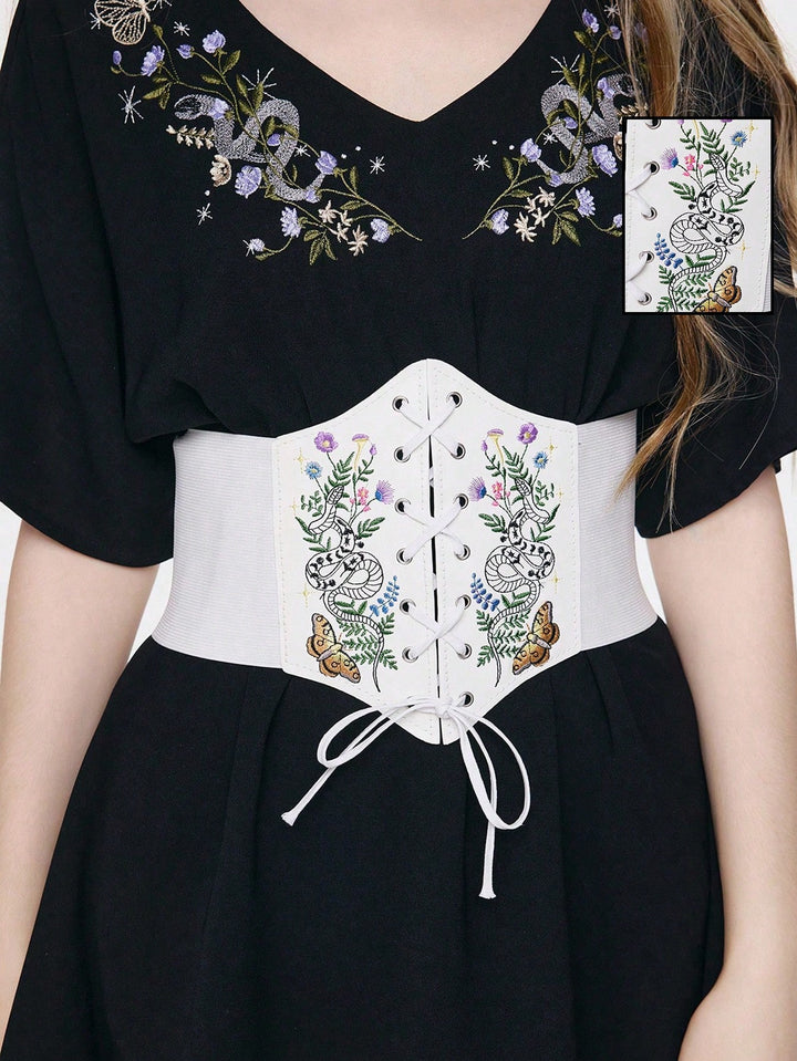 Curea-corset SHEIN, alb
