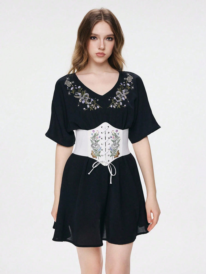 Curea-corset SHEIN, alb