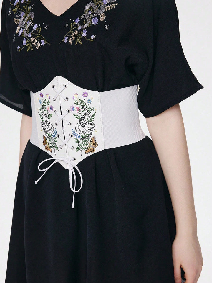 Curea-corset SHEIN, alb