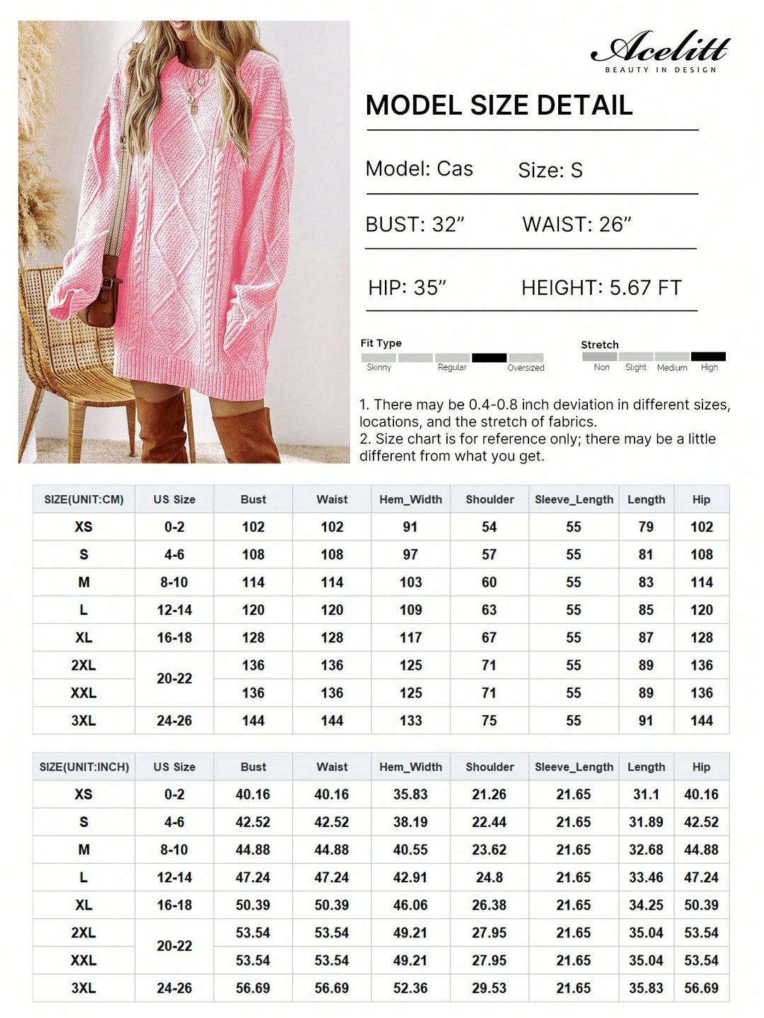 Rochie SHEIN, roz