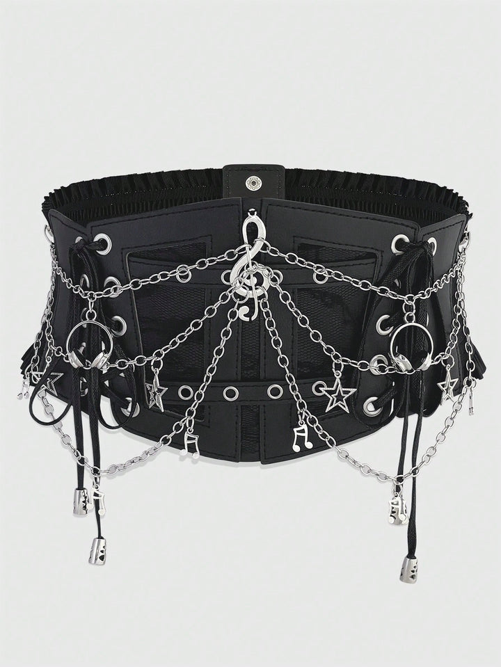 Curea-corset SHEIN, negru