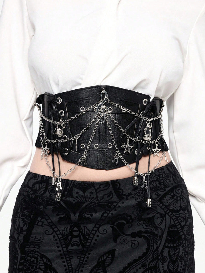 Curea-corset SHEIN, negru