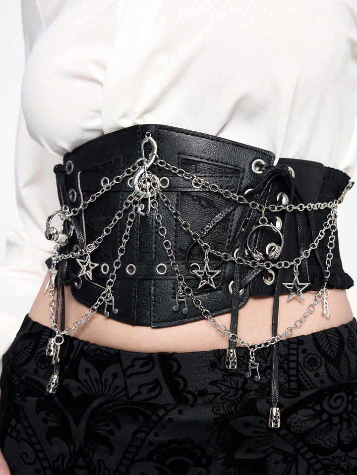 Curea-corset SHEIN, negru