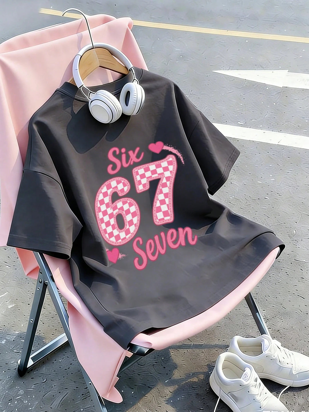 Póló SHEIN, szürke