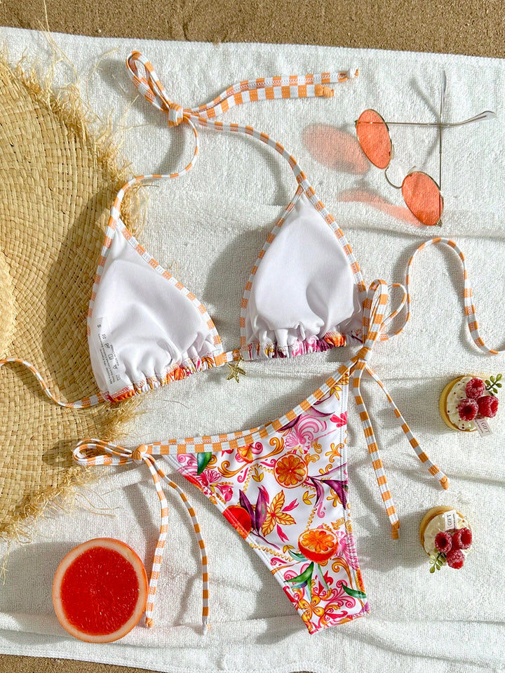Set bikini SHEIN, mix culori