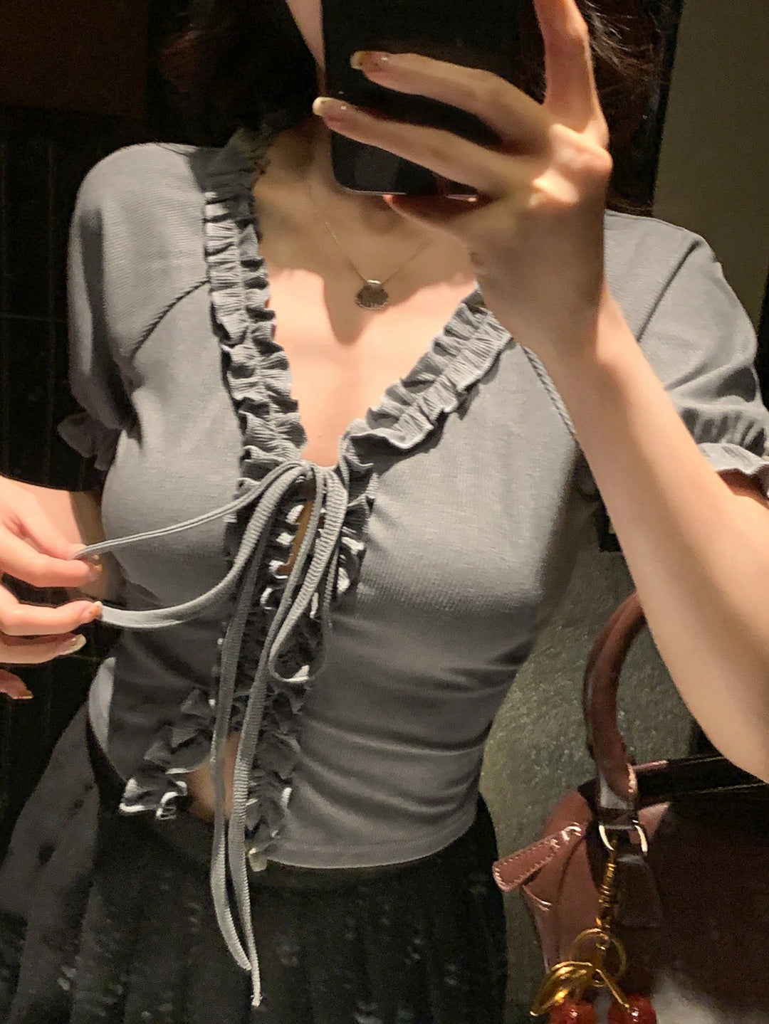Tricou SHEIN, gri