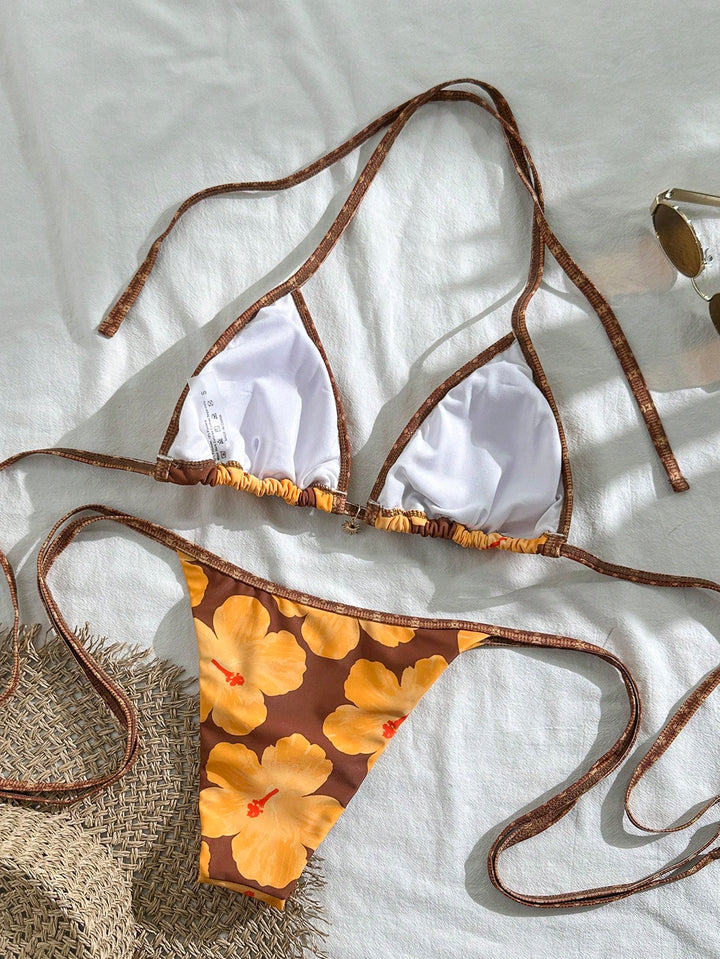 Set bikini SHEIN, maro