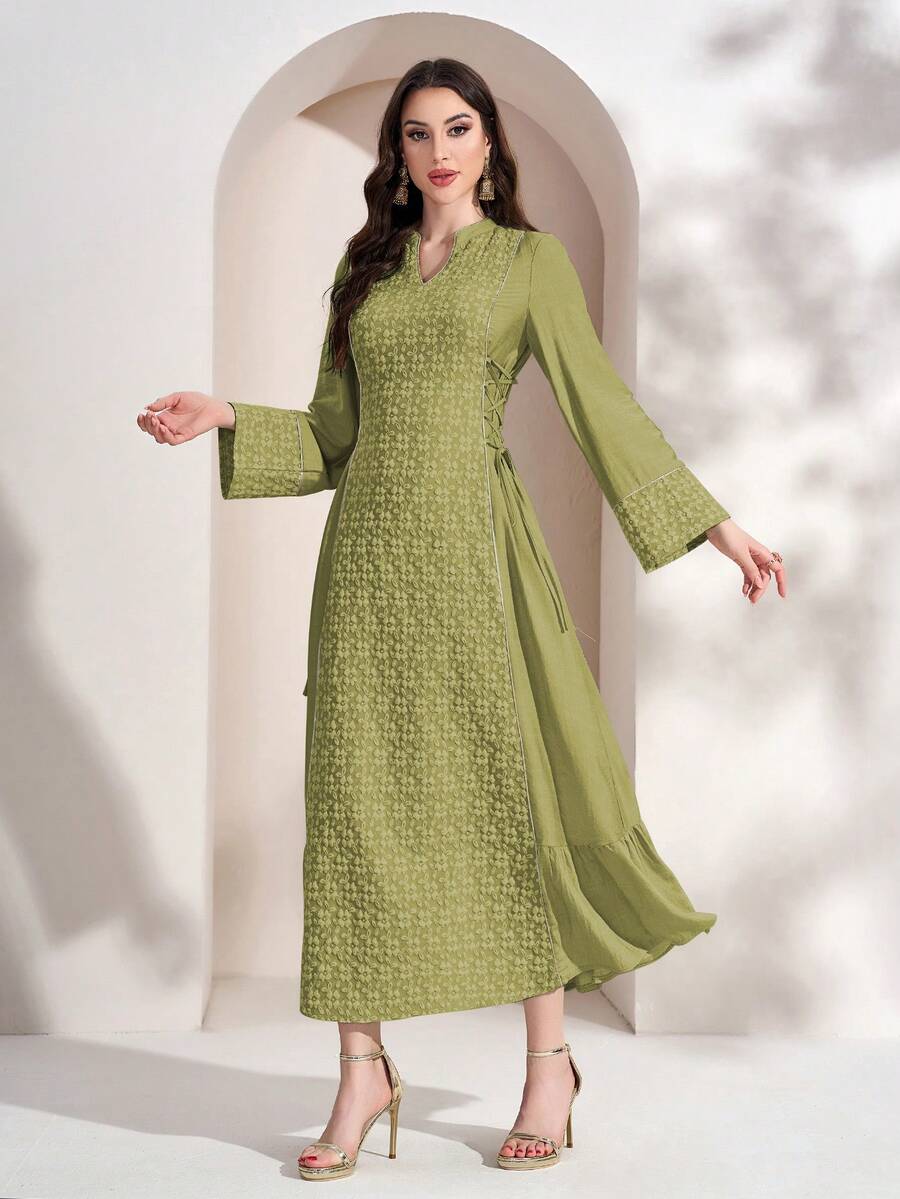 Rochie maxi SHEIN, verde