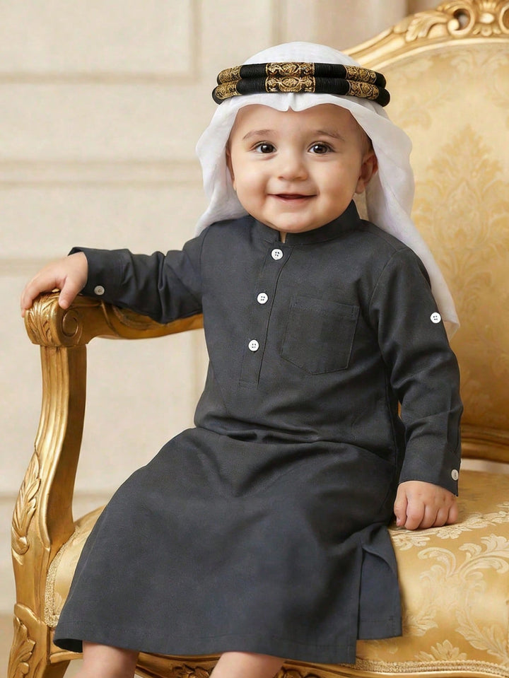 Caftan SHEIN, gri