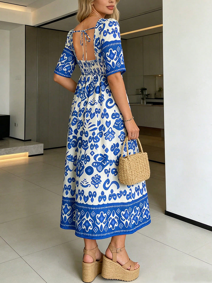 Rochie midi SHEIN, albastru