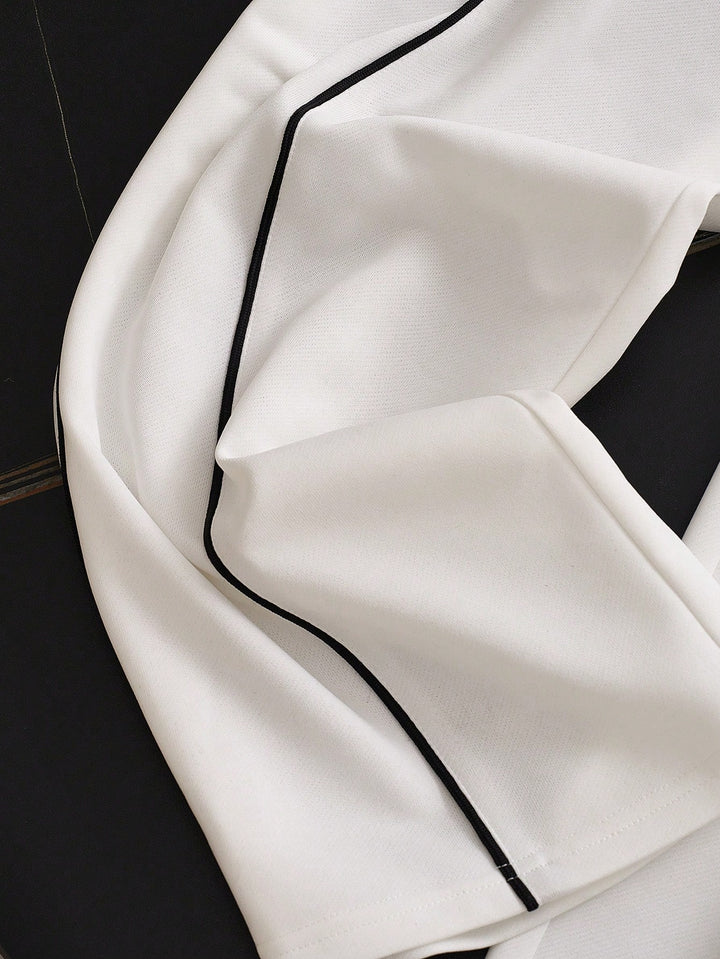 Pantaloni SHEIN, alb