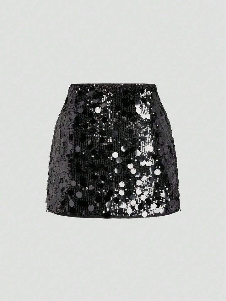 Fustă maxi SHEIN, negru