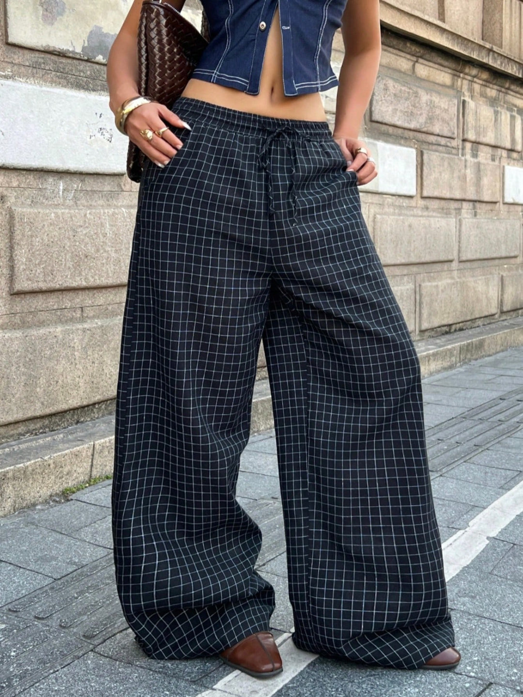 Pantaloni SHEIN, negru