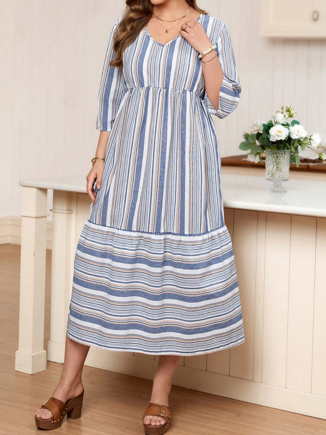 Rochie SHEIN, mix culori