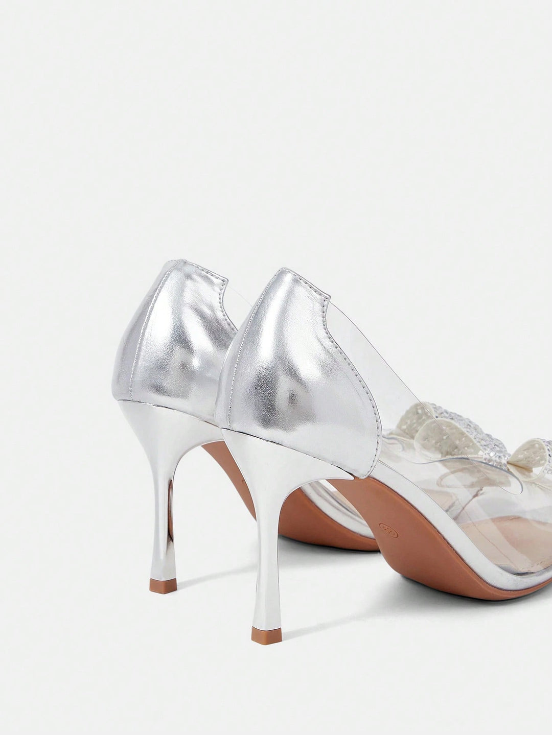 Pantofi cu toc SHEIN, gri