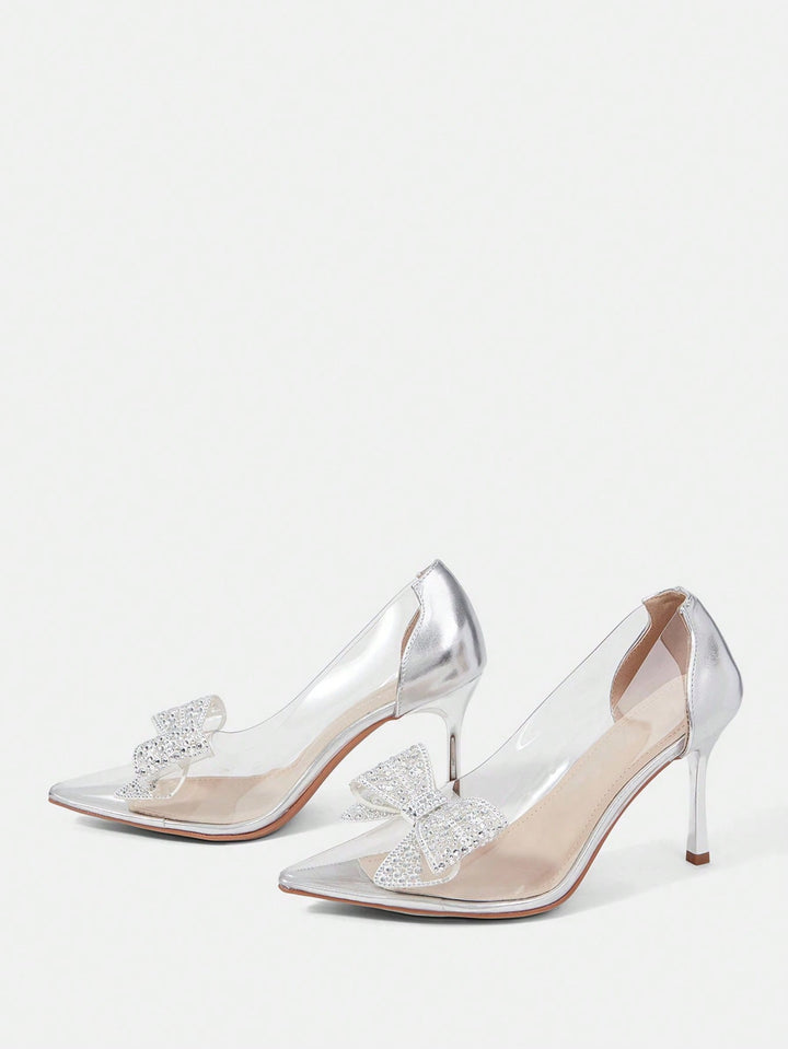 Pantofi cu toc SHEIN, gri