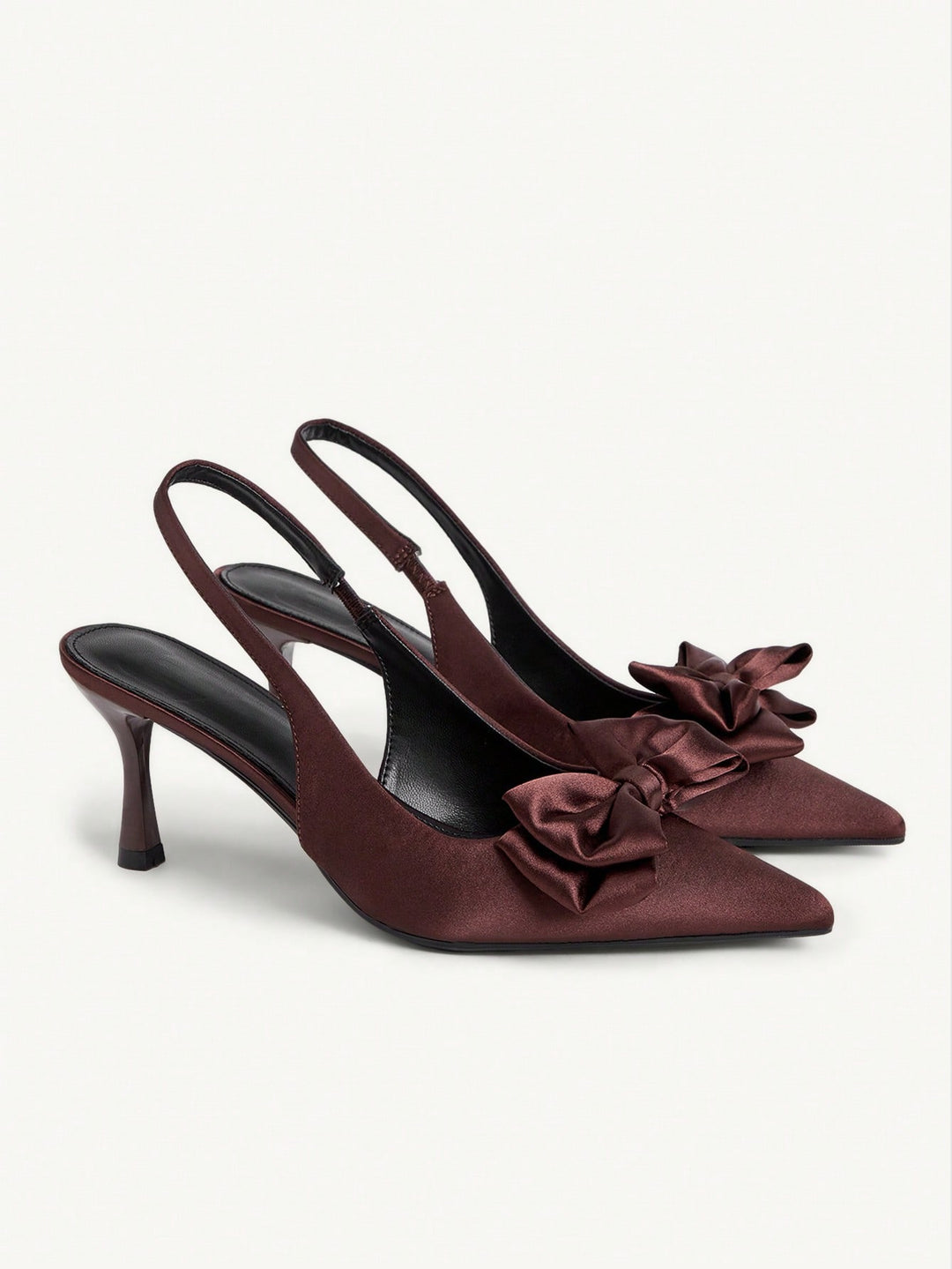 Pantofi cu toc SHEIN, maro