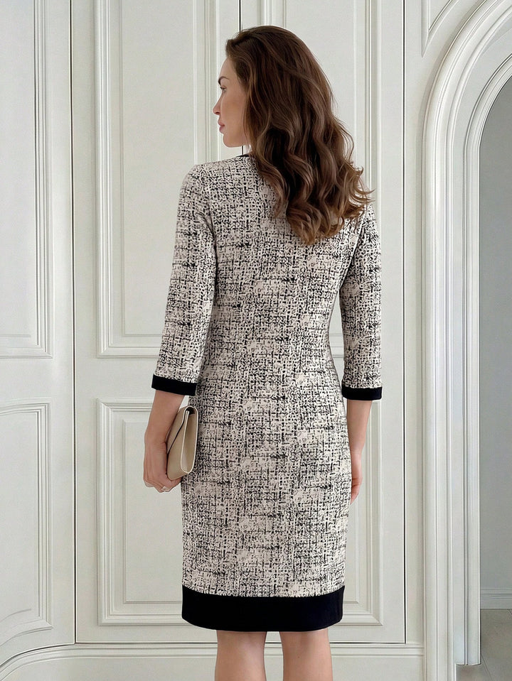 Rochie scurtă SHEIN, maro