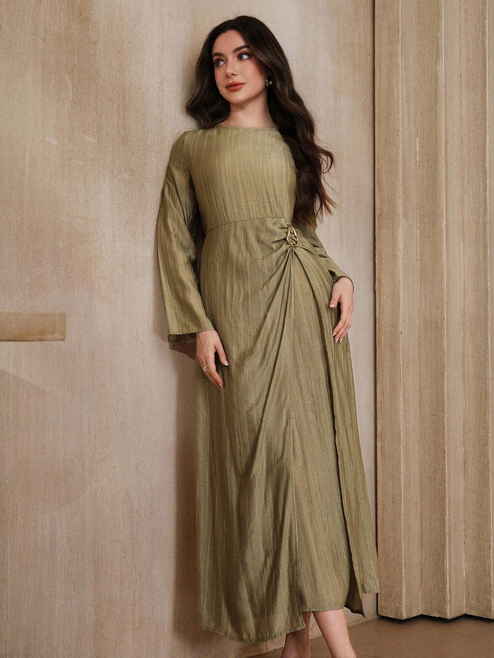 Rochie maxi SHEIN, portocaliu