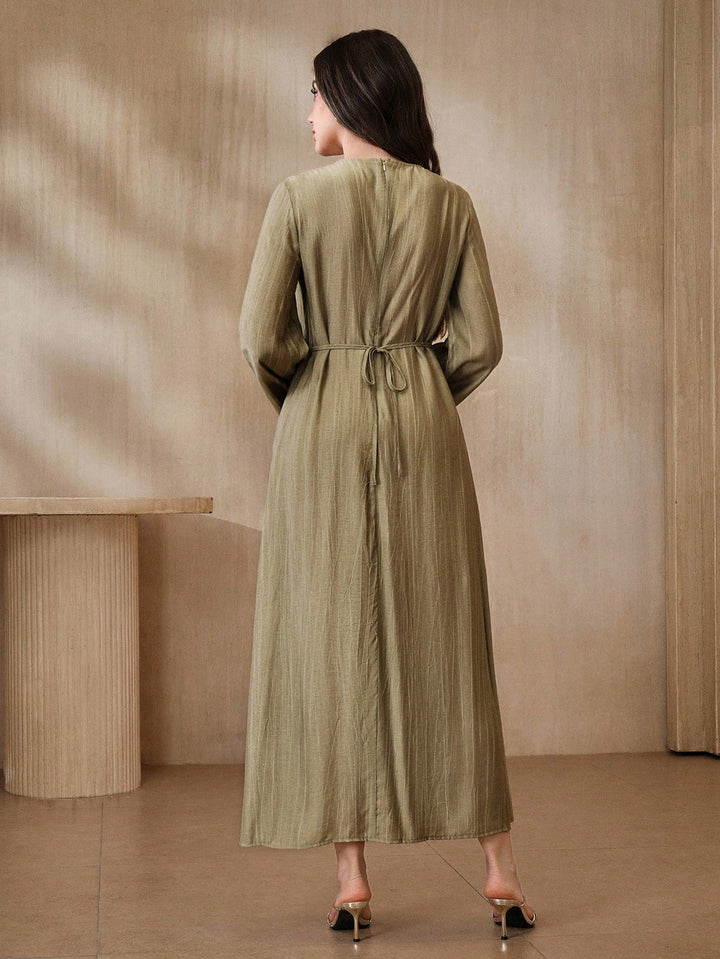 Rochie maxi SHEIN, bej