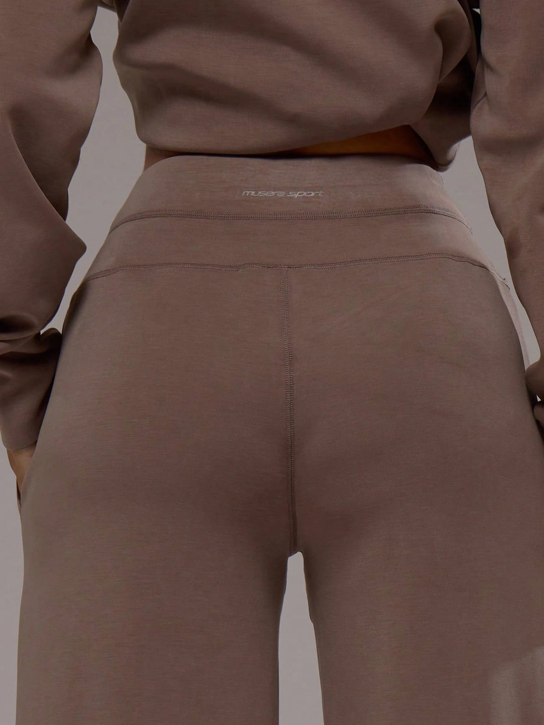 Pantaloni SHEIN, maro