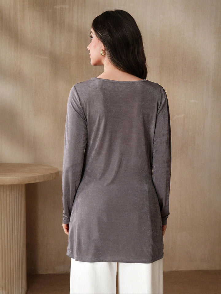 Tricou SHEIN, gri