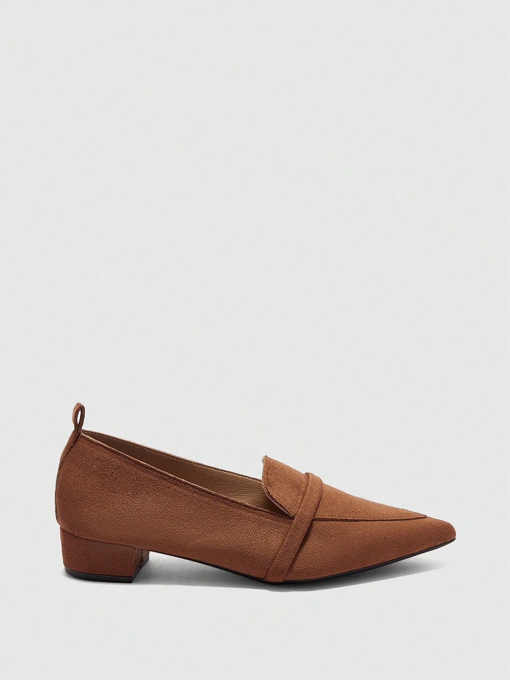 Pantofi cu toc SHEIN, maro