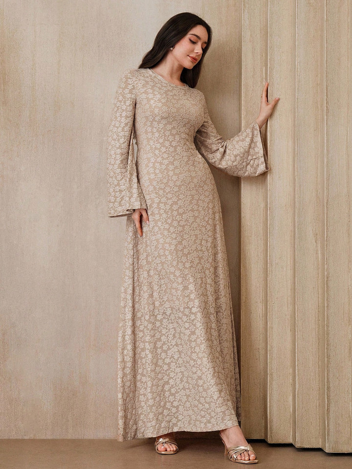 Rochie maxi SHEIN, maro