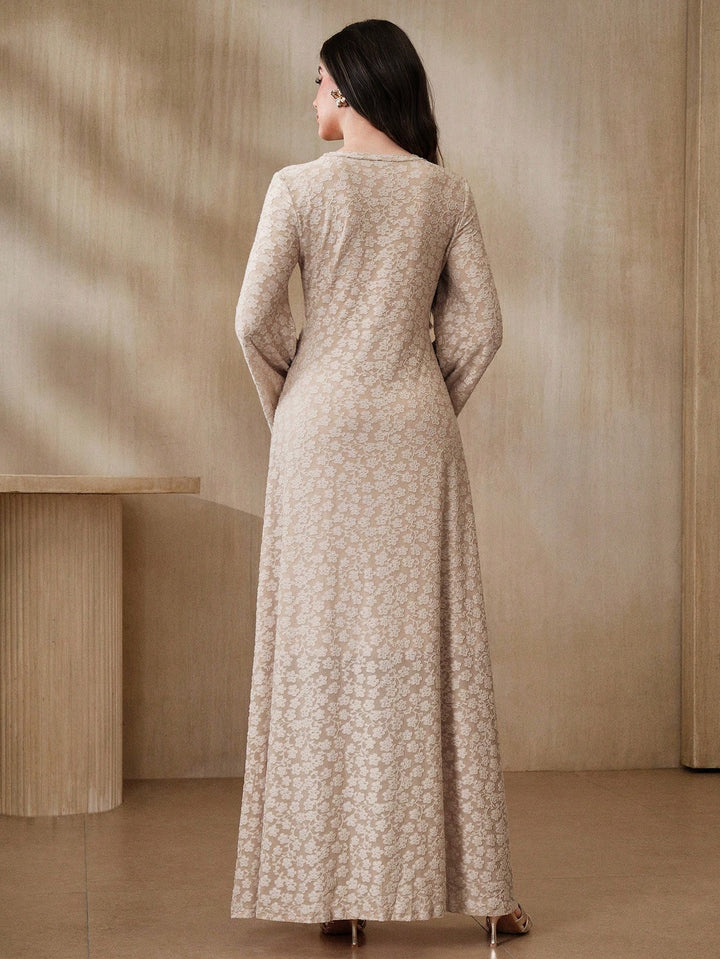 Rochie maxi SHEIN, maro