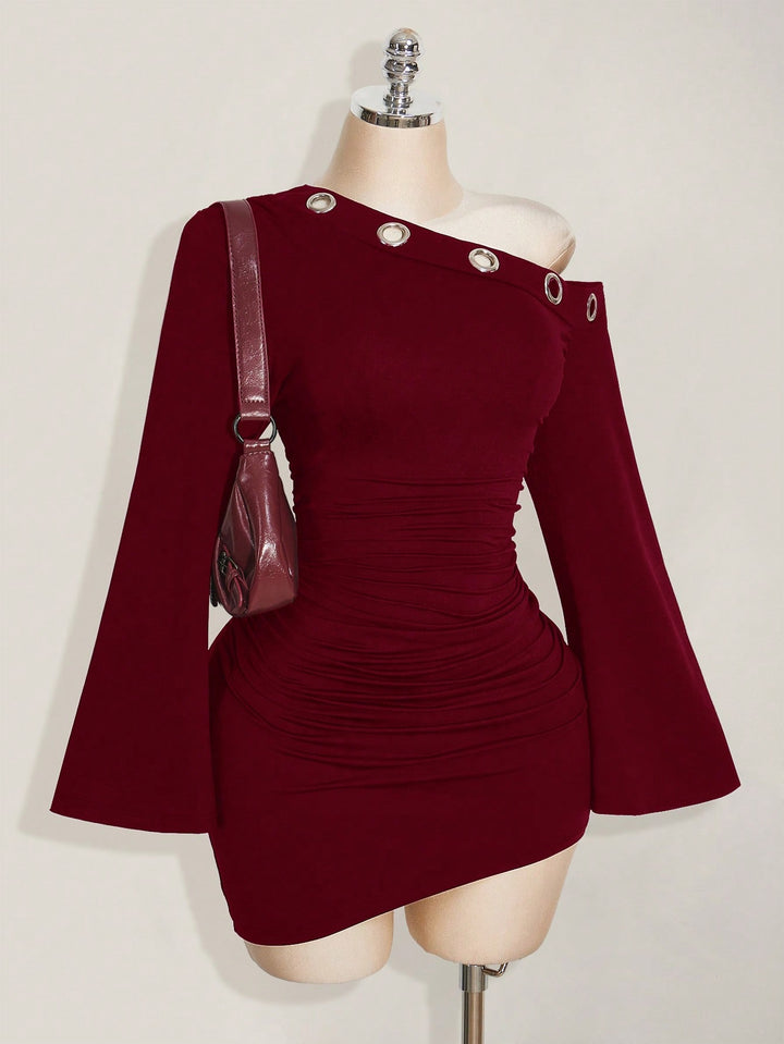 Rochie SHEIN, vișiniu