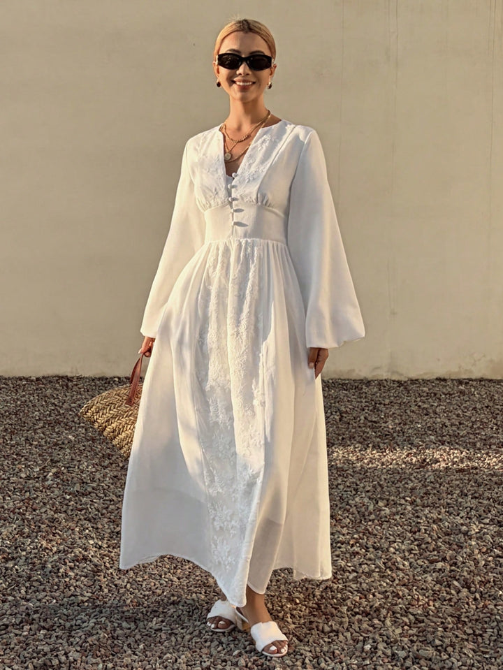 Rochie midi SHEIN, bej