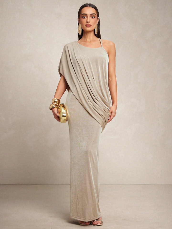 Rochie maxi SHEIN, kaki