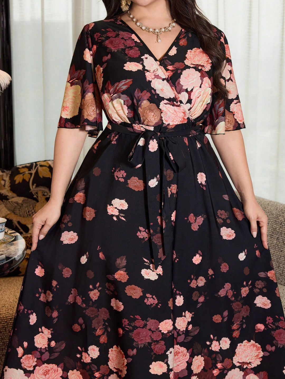 Rochie SHEIN, mix culori