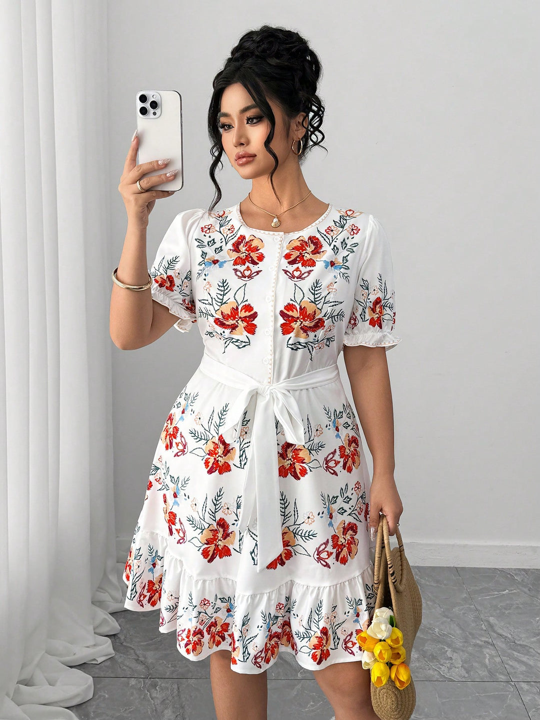 Rochie SHEIN, mix culori