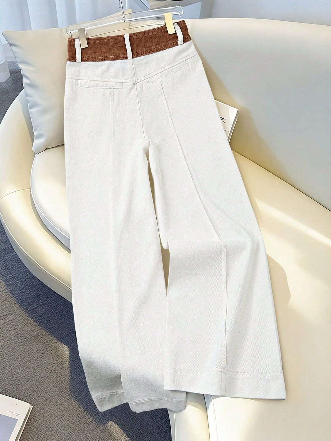 Jeans SHEIN, alb