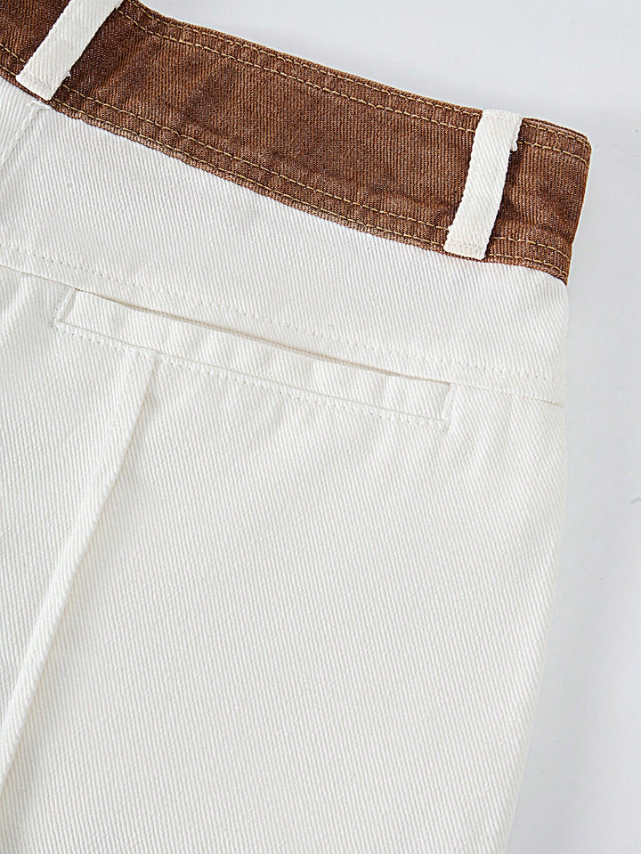 Jeans SHEIN, alb