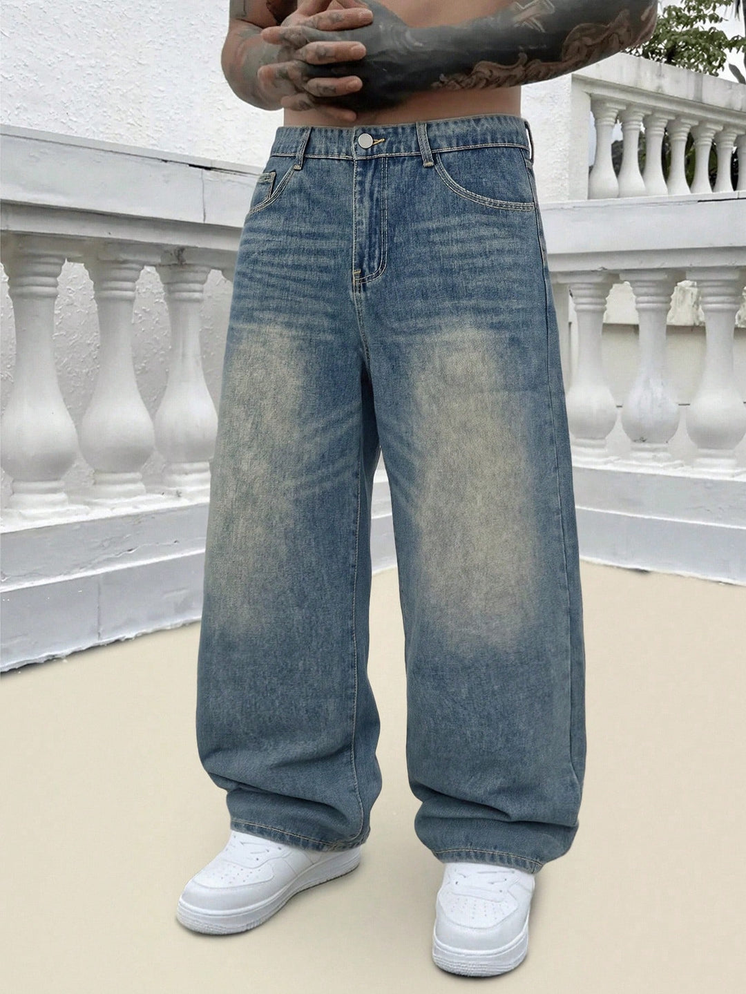 Jeans SHEIN, albastru